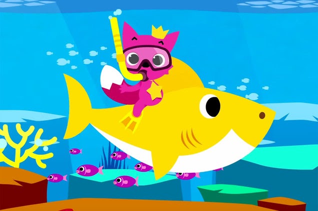 Baby Shark là bài hát tiếng Anh cho trẻ lớp 6 sở hữu lượt xem khủng trên YouTube