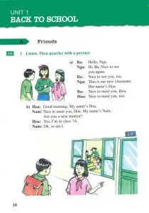 học anh văn lớp 7