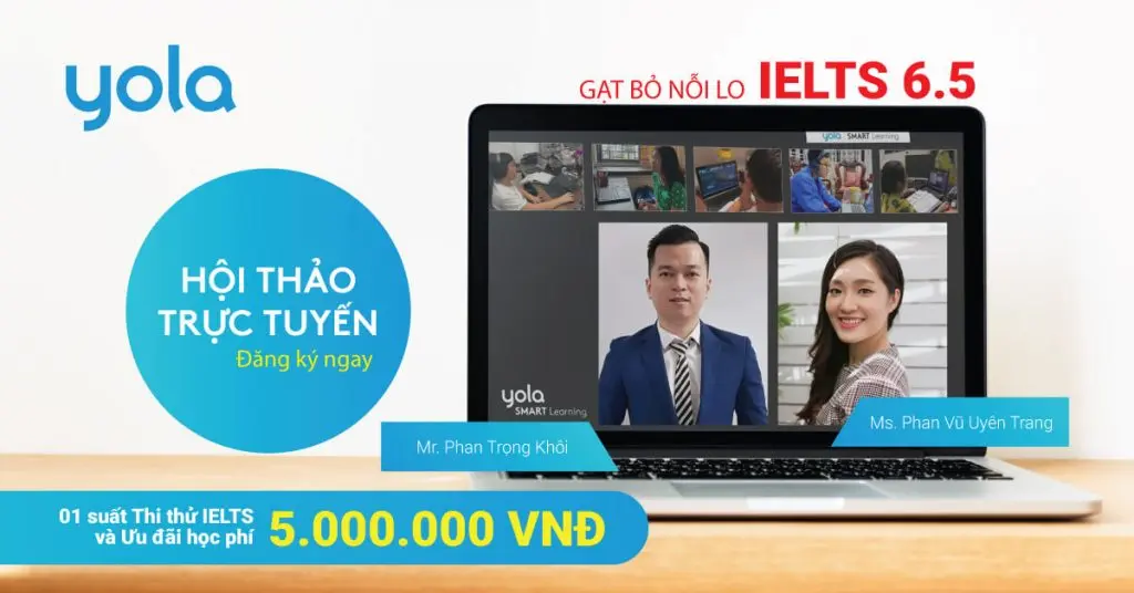 Hội thảo gạt bỏ nỗi lo ielts 6.5