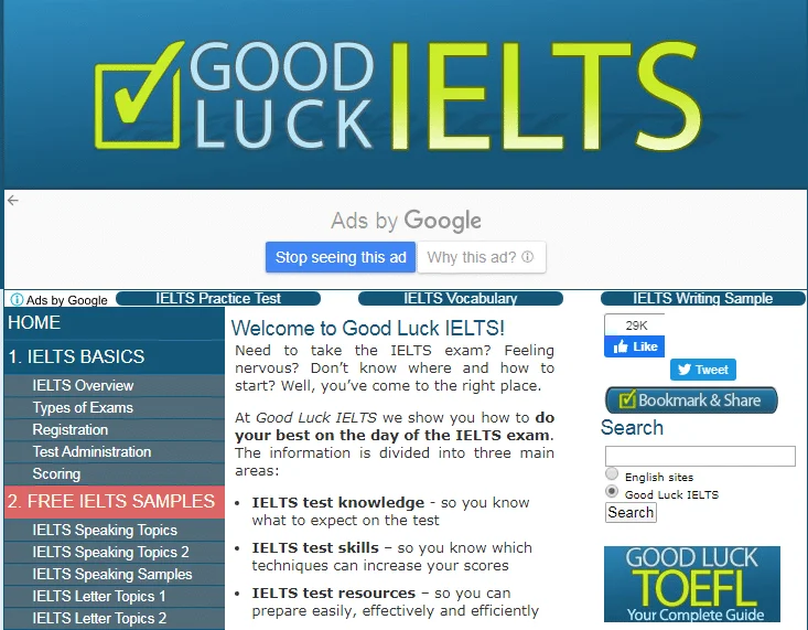 Good Luck IELTS