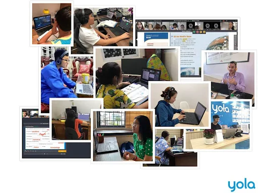 YOLA SMART Learning nền tảng học trực tuyến tiếng Anh hỗ trợ tương tác 2 chiều hiệu quả nhất