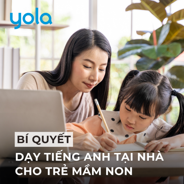 Bí quyết dạy tiếng anh tại nhà cho trẻ mầm non