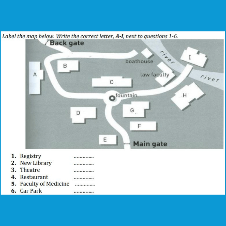 Plan Labelling và Map Labelling IELTS Listening: : Cách Làm & Mẹo Định ...