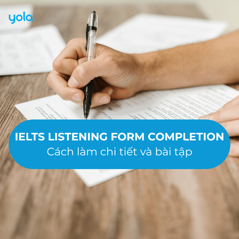 Mẫu IELTS Listening Form Completion dưới dạng đơn xin việc