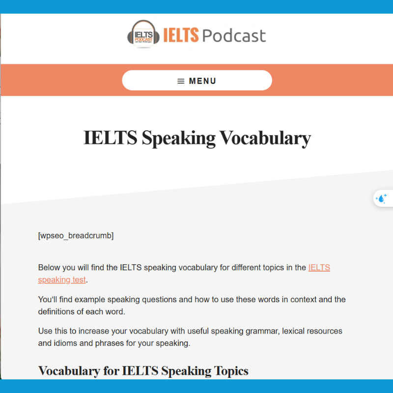 Trang web luyện thi Speaking IELTS -IELTS Podcast