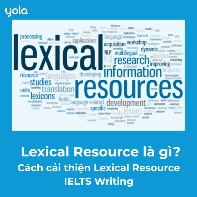 Lexical Resource Là Gì? Cách Cải Thiện Từ Vựng Cho IELTS Writing