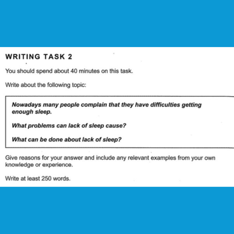 Dạng đề chuẩn cấu trúc Cause and Effect Task 2 IELTS Writing